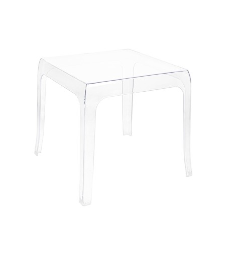Stolik GHOST transparentny - poliwęglan