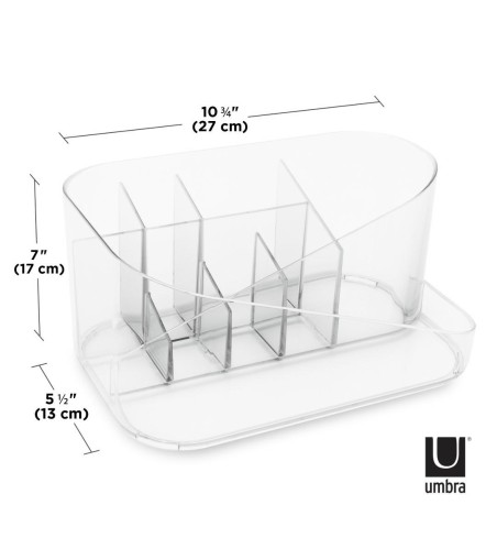 UMBRA organizer kosmetyków GLAM przezroczysty