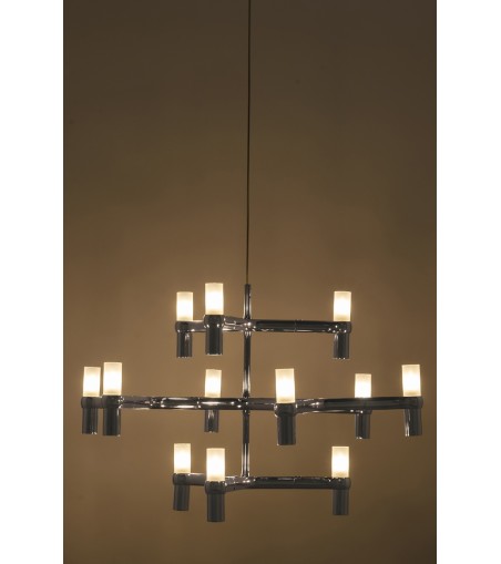 Lampa wisząca ATOMIC chrom