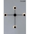 MOOSEE lampa ścienna SHADOW 4 CLOSE czarna