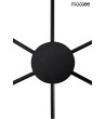 MOOSEE lampa ścienna SHADOW 6 CLOSE czarna