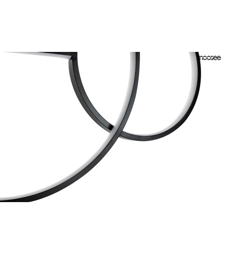 MOOSEE lampa wisząca RAGE czarna