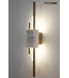 MOOSEE lampa ścienna EVANS biała / złota