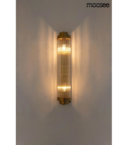 MOOSEE lampa ścienna COLUMN 60 złota