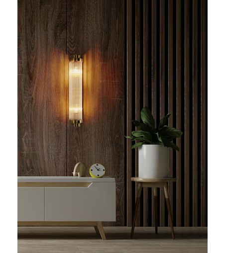 MOOSEE lampa ścienna COLUMN 60 złota