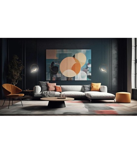 MOOSEE lampa wisząca BIRD złota