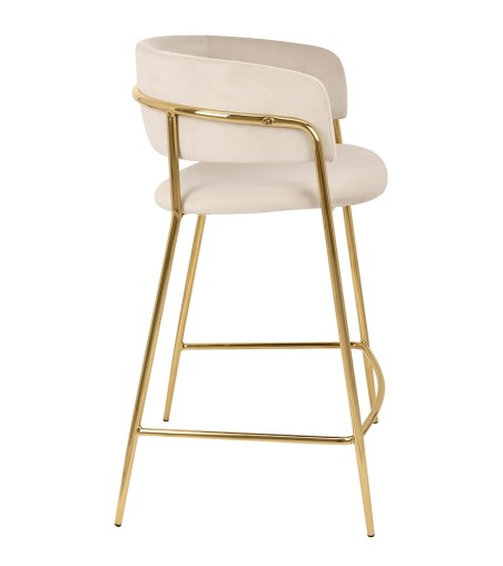 Krzesło barowe DELTA 65 beżowe