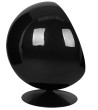 Fotel BALL BLACK niebieski