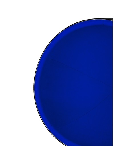 Fotel BALL BLACK niebieski