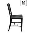 MODESTO krzesło VEGA czarne - polipropylen