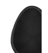 Fotel OVALIA BLACK czarny