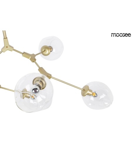 MOOSEE lampa wisząca SPLIT 6 złota