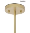 MOOSEE lampa wisząca SPLIT 6 złota