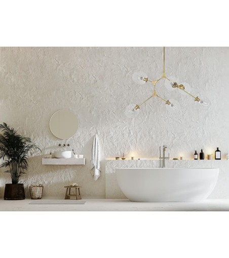 MOOSEE lampa wisząca SPLIT 6 złota