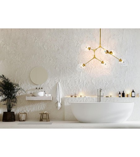 MOOSEE lampa wisząca SPLIT 6 złota