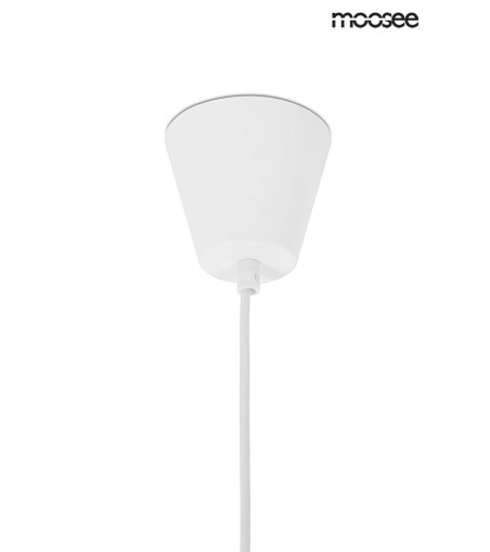 MOOSEE lampa wisząca CONTEO biała