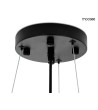 MOOSEE lampa wisząca COSMO 72 czarna
