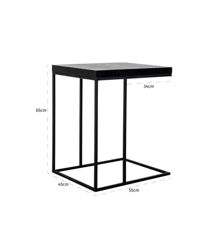 RICHMOND stolik OAKURA czarny