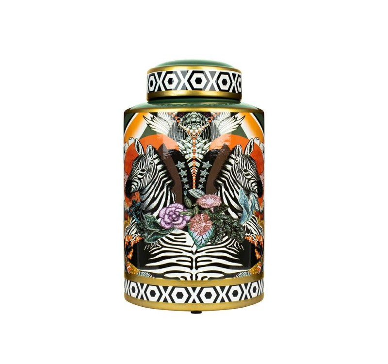 KARE słoik dekoracyjny ZEBRA DUO 30cm