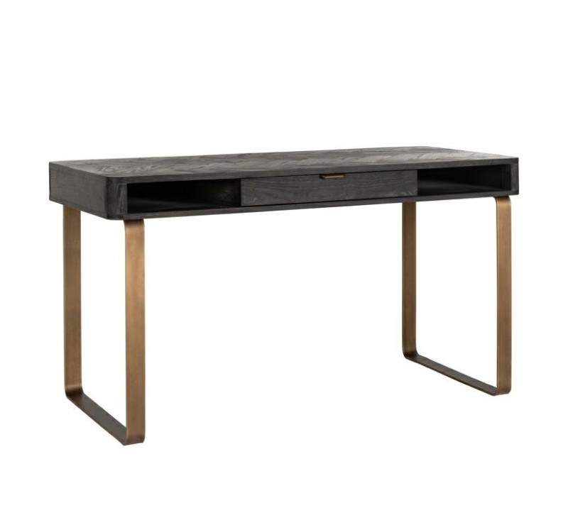 RICHMOND biurko BLACKBONE BRASS