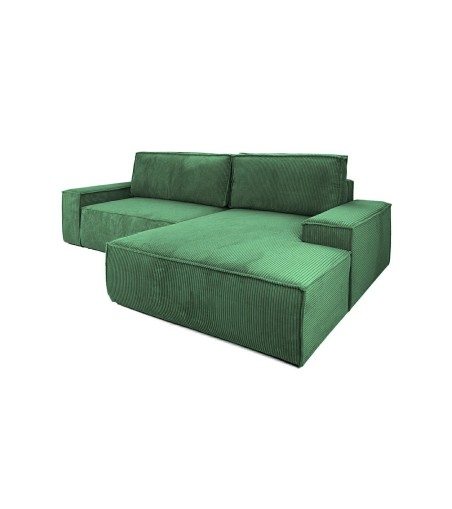 Narożnik PILLOW M prawy z funkcją spania  zielony