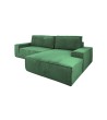 Narożnik PILLOW M prawy z funkcją spania  zielony