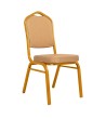Krzesło bankietowe / konferencyjne HERA   beżowe / złote