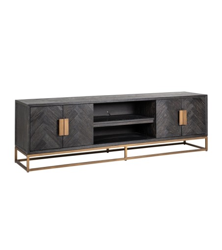 RICHMOND szafka RTV BLACKBONE BRASS