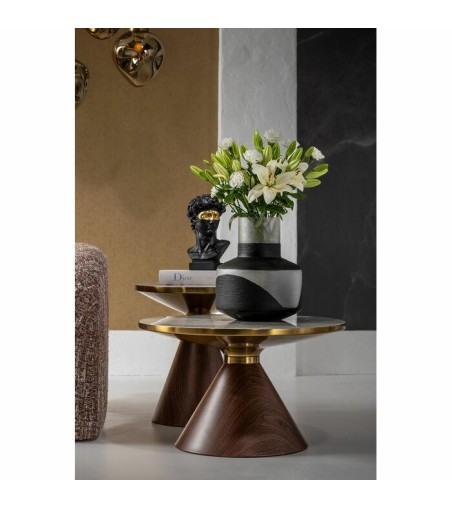 KARE stolik kawowy CONO CERAMIC 70