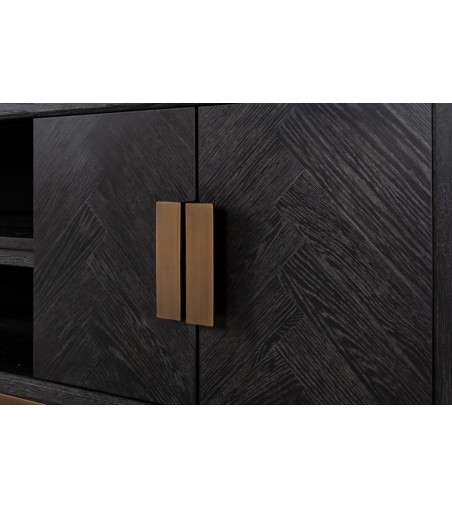 RICHMOND szafka RTV BLACKBONE BRASS