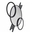 KARE lustro ścienne TRIPLE CIRCLE         124x119 cm