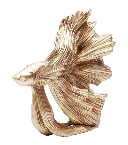 KARE dekoracja BETTA FISH S złota