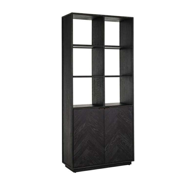 RICHMOND regał BLACKBONE BRASS