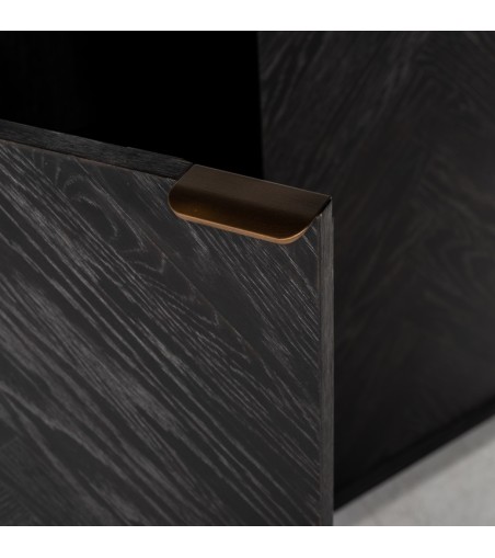 RICHMOND regał BLACKBONE BRASS