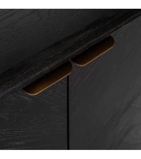 RICHMOND regał BLACKBONE BRASS