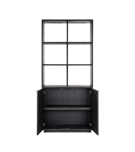 RICHMOND regał BLACKBONE BRASS