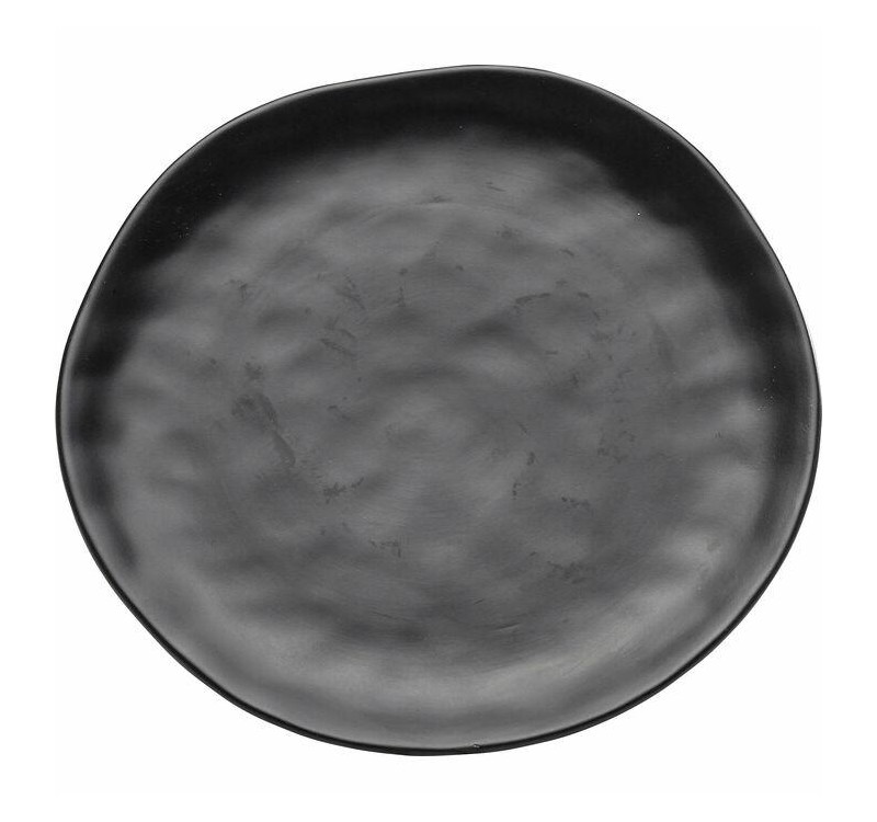 KARE talerz ORGANIC 26 cm czarny