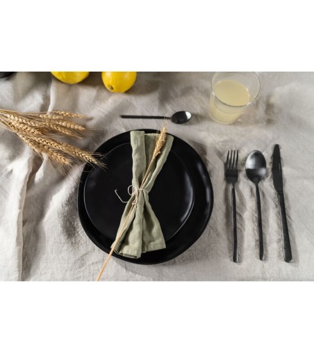 KARE talerz ORGANIC 26 cm czarny