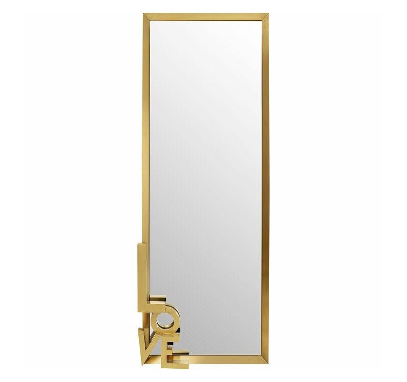 KARE lustro ścienne LOVE LETTERS 3D       200x70 cm