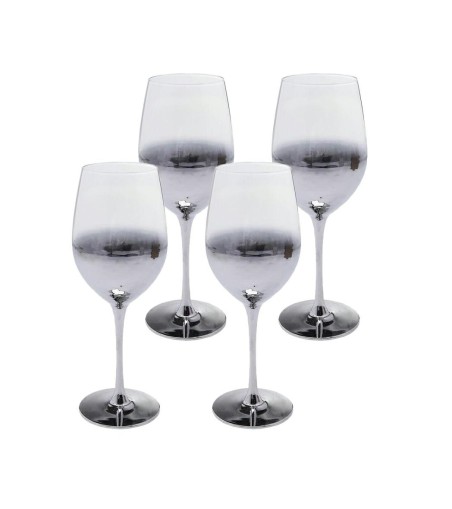 KARE komplet 4 kieliszków do białego      wina NIGHT SKY 390 ml