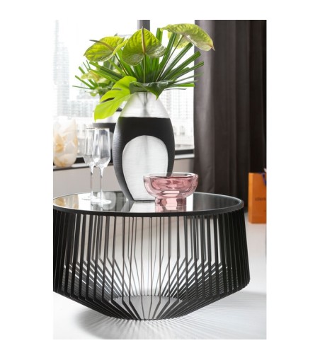 KARE stolik kawowy CORINNE 80 czarny