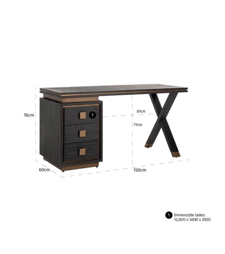 RICHMOND biurko HUNTER