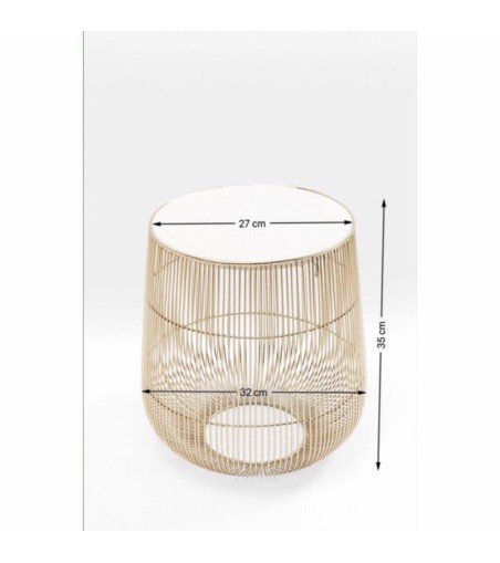 KARE stolik BEAM 32 biały