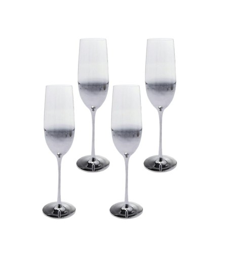 KARE komplet 4 kieliszków do szampana     NIGHT SKY 220 ml