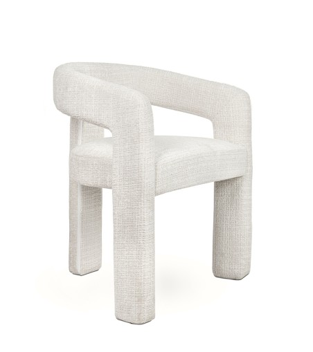 MaMaison krzesło LOGAN białe