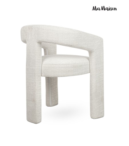 MaMaison krzesło LOGAN białe