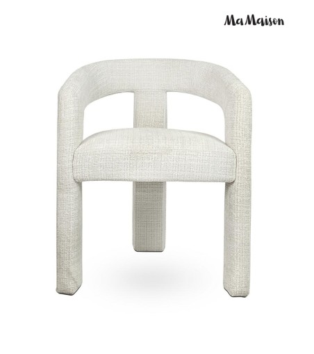 MaMaison krzesło LOGAN białe