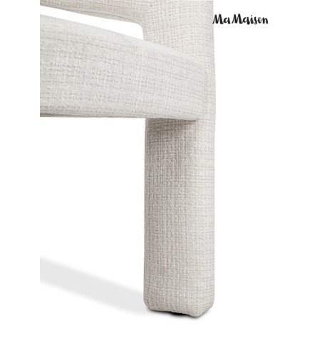 MaMaison krzesło LOGAN białe