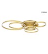 MOOSEE lampa sufitowa / plafon RINGS 6    złota