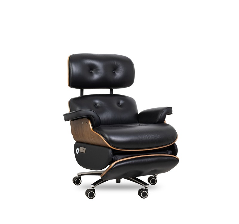 Fotel biurowy LOUNGE AUTOMATIC czarny